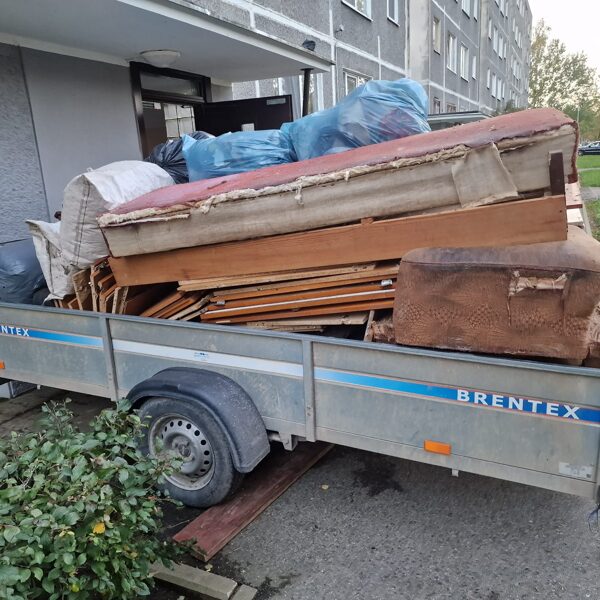 Mēbeļu demontāža, nonešana un izvešana